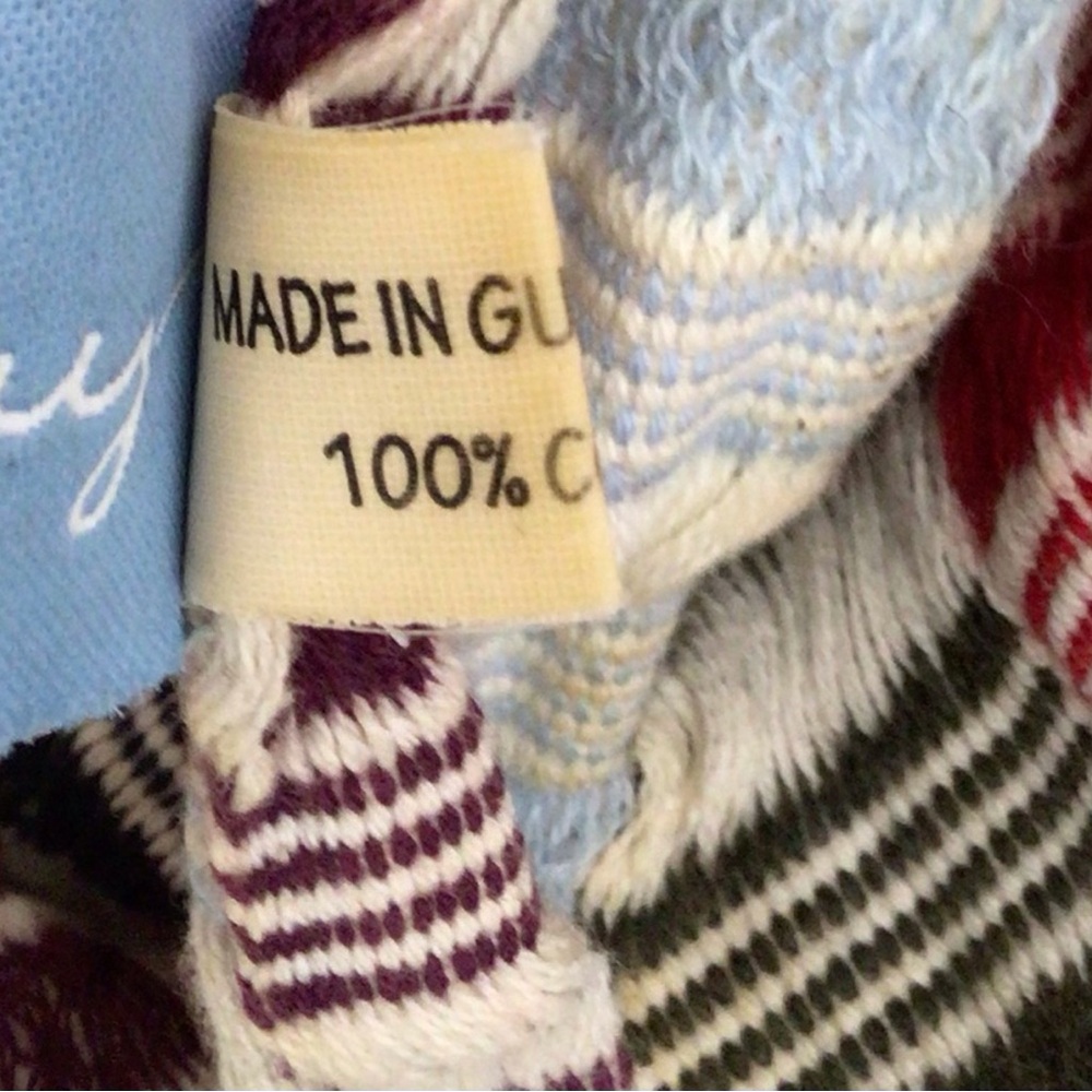 Multicolor Striped Infinity Scarf - image 4